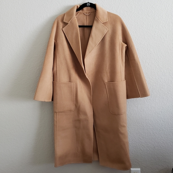 camel coat xs